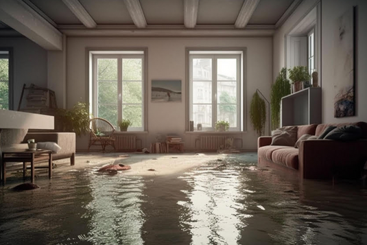 pravilna sanacija poplavljenih objektov